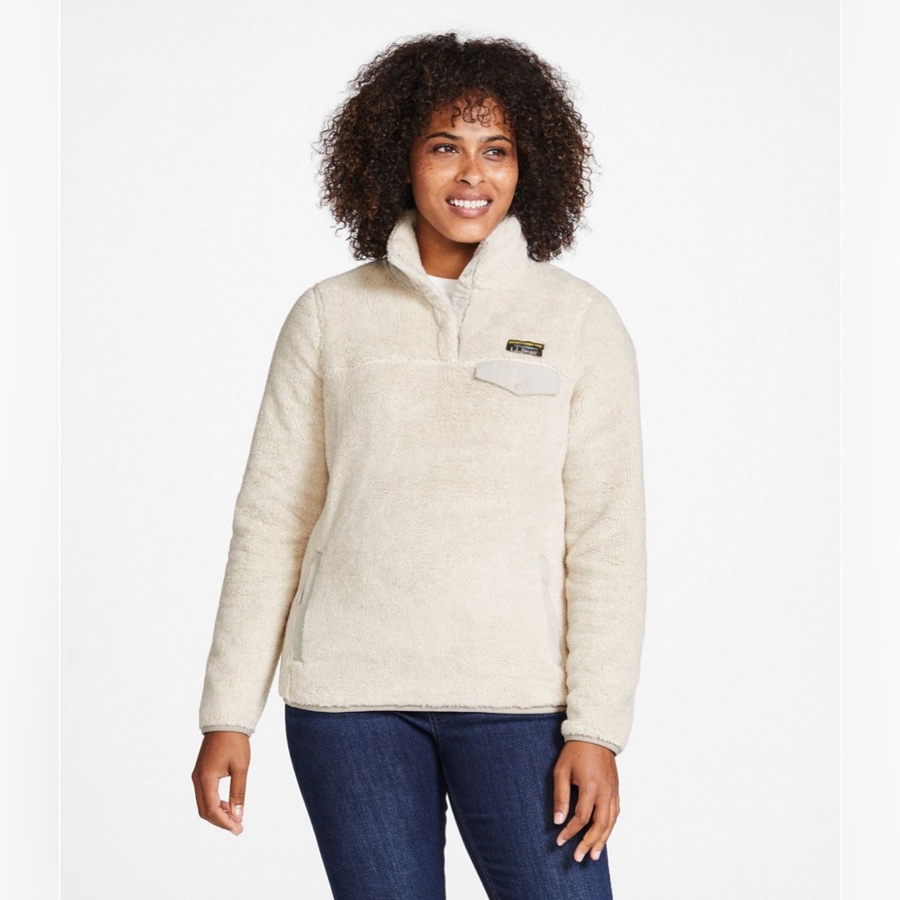 Women's L.L.Bean Hi-Pile Fleece Pullover